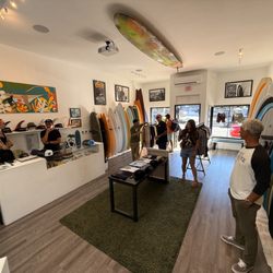 Freeman Street Surf Studio - Inside Freeman Street Surf Shop, Oceanside, CA