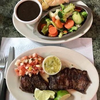 Rinconcito Miami - Coral Gables - Wow, looks like a "5" star meal, huh?   But the taste & quality were "3" stars. - Cuban Near Me - Miami, Florida