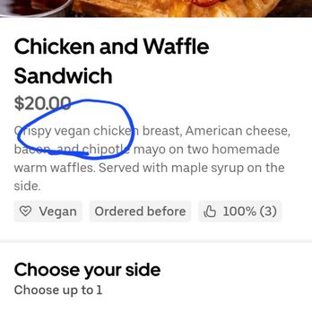 Vivan Los Vegans - A sandwich that is labeled as vegan twice at a restaurant called Viva Los Vegans that you must ask to be made vegan. - Vegan Near Me - Linden, New Jersey Vivan Los Vegans - A sandwich that is labeled as vegan twice at a restaurant called Viva Los Vegans that you must ask to be made vegan. - Vegan Near Me - Linden, New Jersey