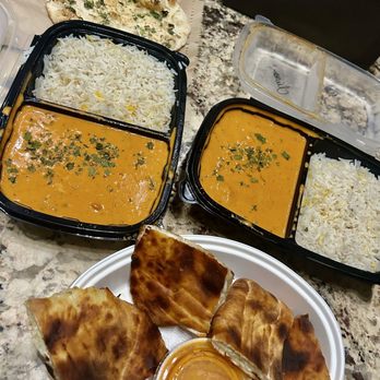 Tikka Shack Indian Grub - Shrimp & Chicken Tikka Marsala and Naan Quesadilla - Indian Near Me - Phoenix, Arizona