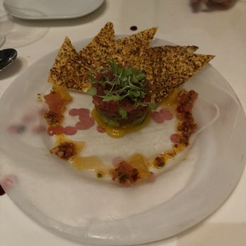 Eddie V's Prime Seafood - Tuna tartar app - Seafood Near Me - Princeton, New Jersey