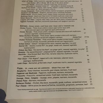 Grape Vine Cafe - The menu - Wine Bars Near Me - Las Vegas, Nevada