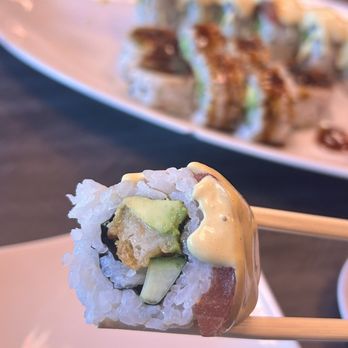 Oyuki Sushi - Rolls with lots of sauce - Sushi Bars Near Me - Santa Cruz, California