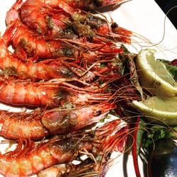 A de Arco - Gambas rojas a la plancha