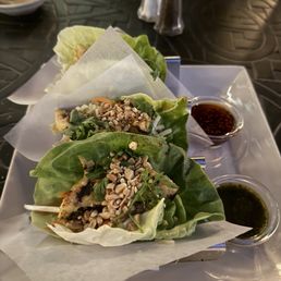 Asian Chicken Lettuce Wrap Tacos Asian Chicken Lettuce Wrap Tacos