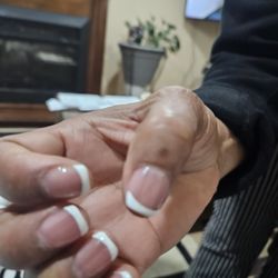 French tips. I love them, fast service welcome walk in and appointment.