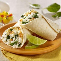 The Garden of Vegan - A tofu breakfast burrito. A must try.