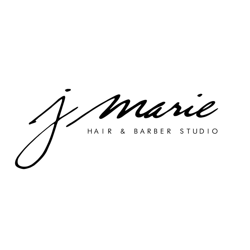 J Marie Hair & Barber Studio Logo