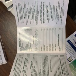 Coddington's On Meadow - Menu