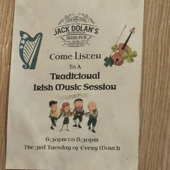 Jack Dolans Irish Pub - traditional Irish music every third Tuesday - Irish Pub Near Me - Smithtown, New York