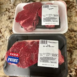 Acquistapace's Covington Supermarket  - 2filets $20. 1 strip $13