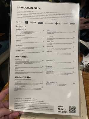 Menu photo 4 Doppio Zero Campbell Campbell, CA