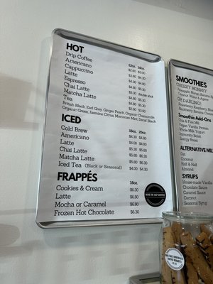 Menu photo 3 Mind The Gap Coffee Monroe Township, NJ