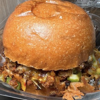 Zabiha Burger & Fries - Chopped Cheese On Bun - Burgers Near Me - Flushing, New York Zabiha Burger & Fries - Chopped Cheese On Bun - Burgers Near Me - Flushing, New York