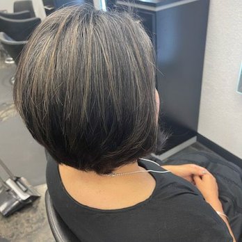 NEOSTYLE - After... Even blend with my greys - Hair Salons Near Me - Las Vegas, Nevada NEOSTYLE - After... Even blend with my greys - Hair Salons Near Me - Las Vegas, Nevada