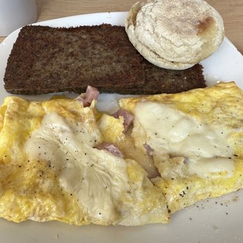 C and C's Country Kitchen - My omelette, scrapple, and English muffin - Breakfast & Brunch Near Me - Seaford, Delaware C and C's Country Kitchen - My omelette, scrapple, and English muffin - Breakfast & Brunch Near Me - Seaford, Delaware