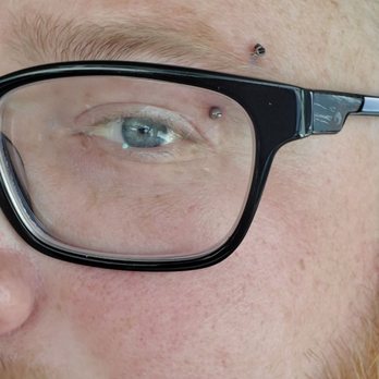 Thunderbolt Tattoo - Eye brow with onyx - Tattoo Near Me - Atlanta, Georgia Thunderbolt Tattoo - Eye brow with onyx - Tattoo Near Me - Atlanta, Georgia