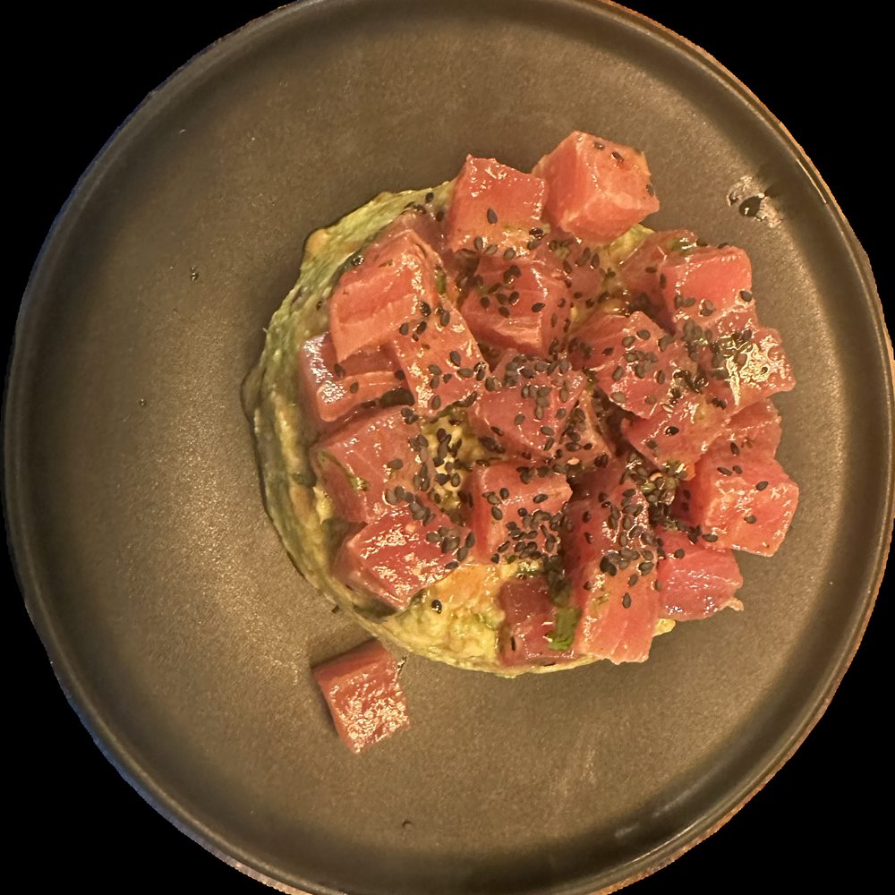 Calle - Tuna Tartare with house made guacamole. - Mexican Near Me - Nampa, Idaho Calle - Tuna Tartare with house made guacamole. - Mexican Near Me - Nampa, Idaho