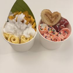 ICENY Atlanta - Mango sticky rice & Rose Berry