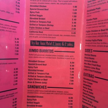 Fuzzy's Taco Shop - Baja tacos, Jumbo burritos & Sandwiches - Tex-Mex Near Me - Orlando, Florida