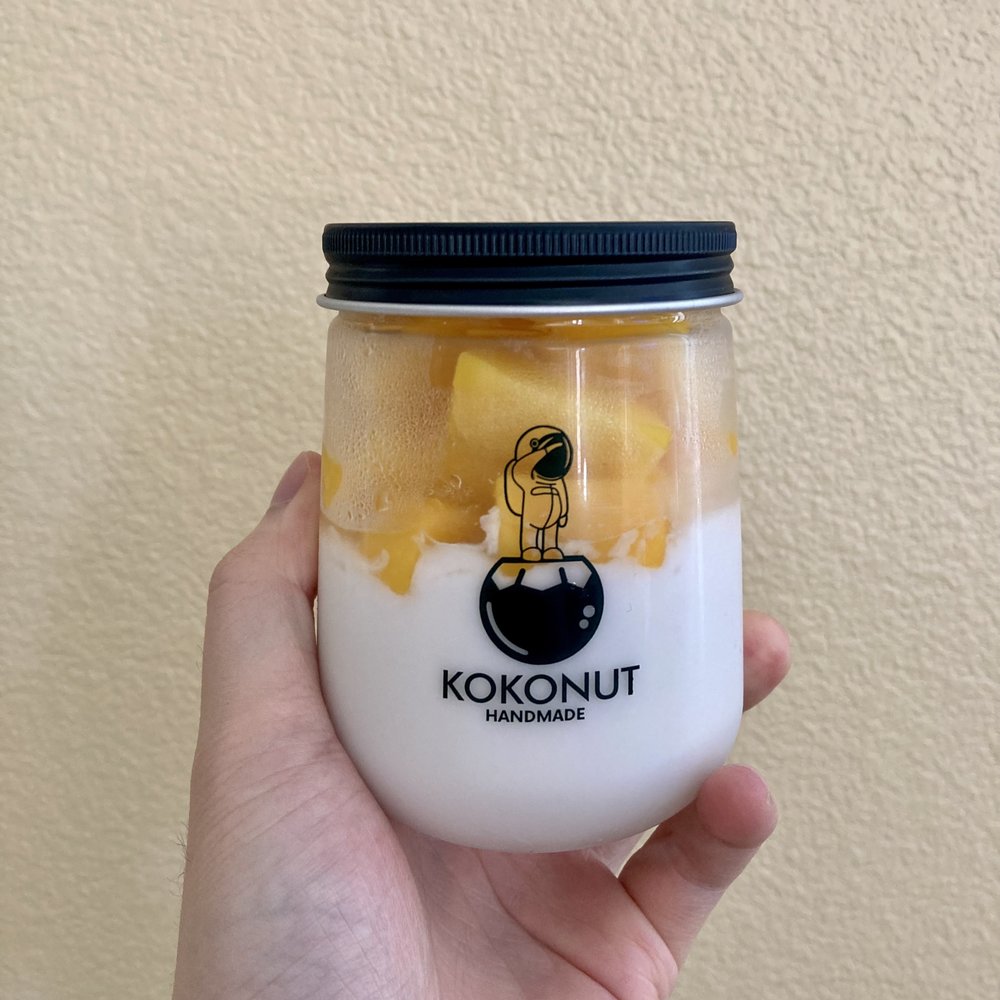 Mango Coconut Pudding Mango Coconut Pudding
