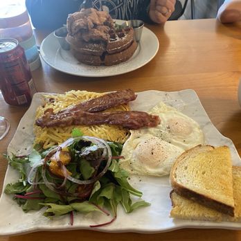 Brunchbar - BB breakfast plate with bacon. - Breakfast & Brunch Near Me - Bellevue, Washington