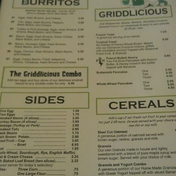 Blackbird Café - Burritos and griddle menu - Cafes Near Me - Long Beach, California