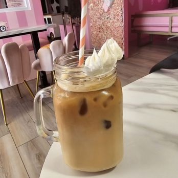 Wabbles Milk Bar - Coconut iced latte - Coffee & Tea Near Me - Rincon, Puerto Rico