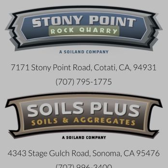 Stony Point Rock Quarry - Building Supplies Near Me - Cotati, California Stony Point Rock Quarry - Building Supplies Near Me - Cotati, California