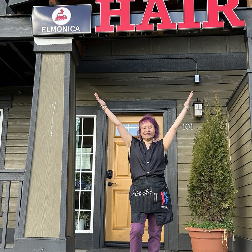 Elmonica Hair - Na is awesome at color and highlights. Fun personality makes you coming back for more. - Hair Salons Near Me - Beaverton, Oregon Elmonica Hair - Na is awesome at color and highlights. Fun personality makes you coming back for more. - Hair Salons Near Me - Beaverton, Oregon