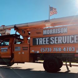 Morrison Landscaping & Tree Service - Bucket truck