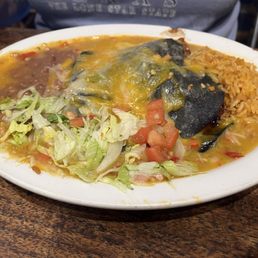 Blue Corn Enchiladas
