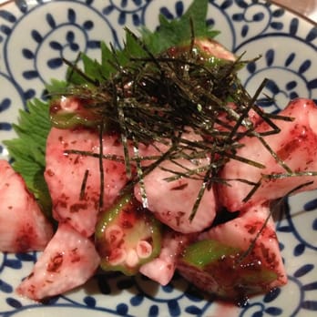 Inaba Restaurant - Mountain Yam with Pickled Plum and Seaweed - Japanese Near Me - Torrance, California