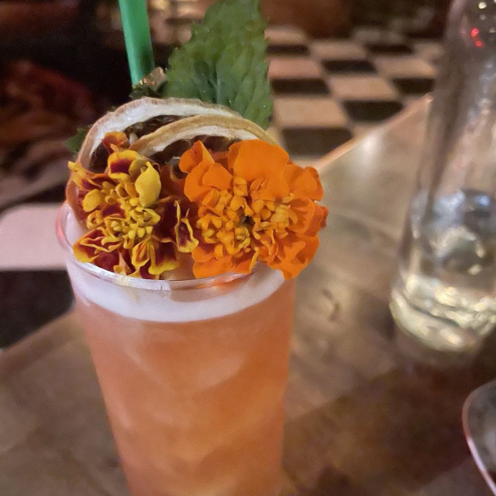 DC Vegan - Beautiful cocktail - Vegan Near Me - Washington, DC, District of Columbia