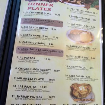 Hacienda El Charro - Menu - Mexican Near Me - Blanco, Texas Hacienda El Charro - Menu - Mexican Near Me - Blanco, Texas