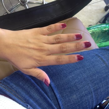 Top Nails - Vintage half moon nail design - Nail Salons Near Me - Venice, California Top Nails - Vintage half moon nail design - Nail Salons Near Me - Venice, California