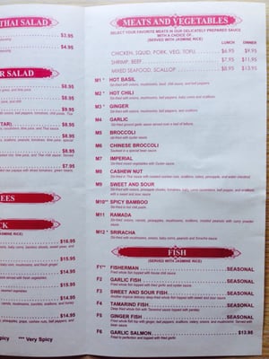 Menu photo 6 Pad Thai Restaurant New Haven, CT Menu photo 6 Pad Thai Restaurant New Haven, CT