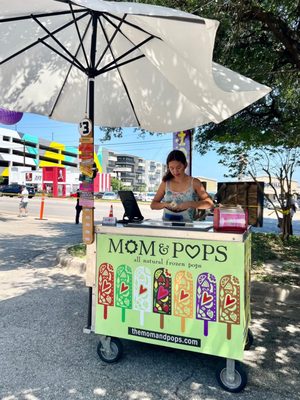 Mom & Pops All Natural Frozen Pops by null