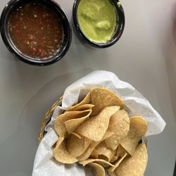 Pillo’s Mexican Grill - Both sauces are delicious. Chips are average.