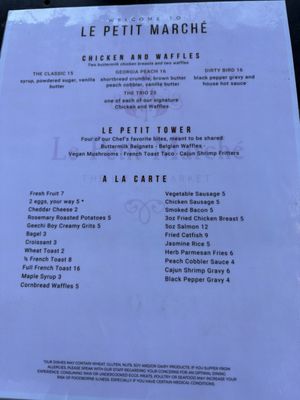 Menu photo 1 Le Petit Marché Atlanta, GA Menu photo 1 Le Petit Marché Atlanta, GA