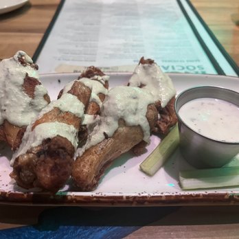 Inca Social - Wings with green sauce - Beer, Wine & Spirits Near Me - Arlington, Virginia Inca Social - Wings with green sauce - Beer, Wine & Spirits Near Me - Arlington, Virginia