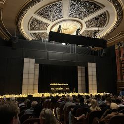 Beautiful atmosphere before the concert