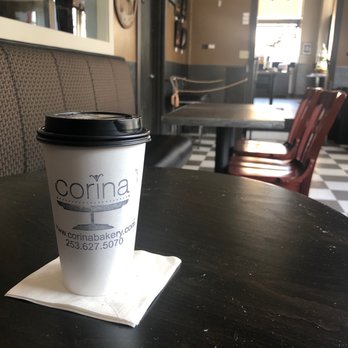 Corina Bakery - Small indoor seating area - Bakeries Near Me - Tacoma, Washington