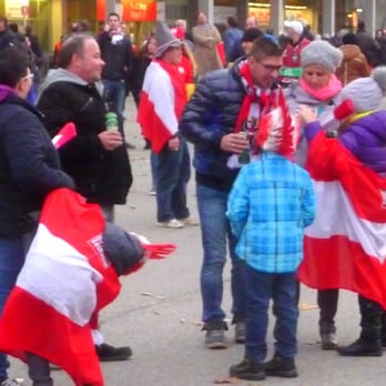 Ernst Happel Stadion - Kids wearing the red-white-red - Stadiums & Arenas Near Me - Vienna, 9