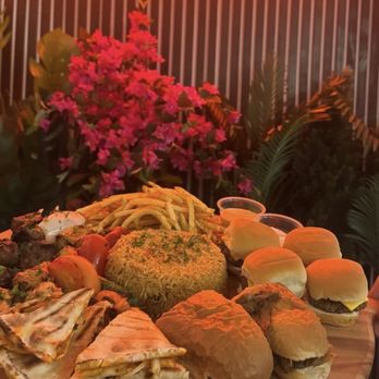 Sheesha Lounge & Grill - Mix platter on clients request for small parties - Mediterranean Near Me - Sugar Land, Texas