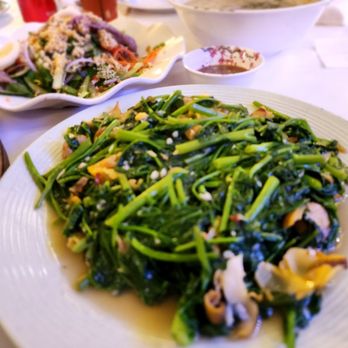 Tram Chim Fresh Seafood - Rau muống xào ốc - Vietnamese Near Me - Westminster, California Tram Chim Fresh Seafood - Rau muống xào ốc - Vietnamese Near Me - Westminster, California