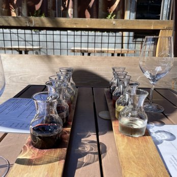 Carruth Cellars - Our tasting flights! - Wineries Near Me - Carlsbad, California