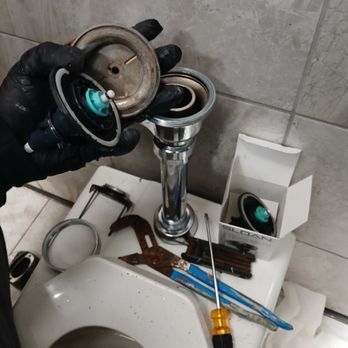Sewer & Drain Guys - Diaphragm replacement for commercial toilet sloan valve - Plumbing Near Me - Anaheim, California