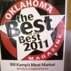 Bill Kamp's Meat Market - Oklahoma Magazine Best of the Best 2011 Winner for Best Meat Market #BillKampsMeatMarket