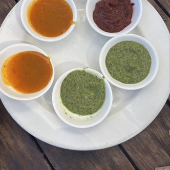 Saul's Restaurant & Delicatessen - Several sauces to use with our sandwiches. - Delis Near Me - Berkeley, California Saul's Restaurant & Delicatessen - Several sauces to use with our sandwiches. - Delis Near Me - Berkeley, California